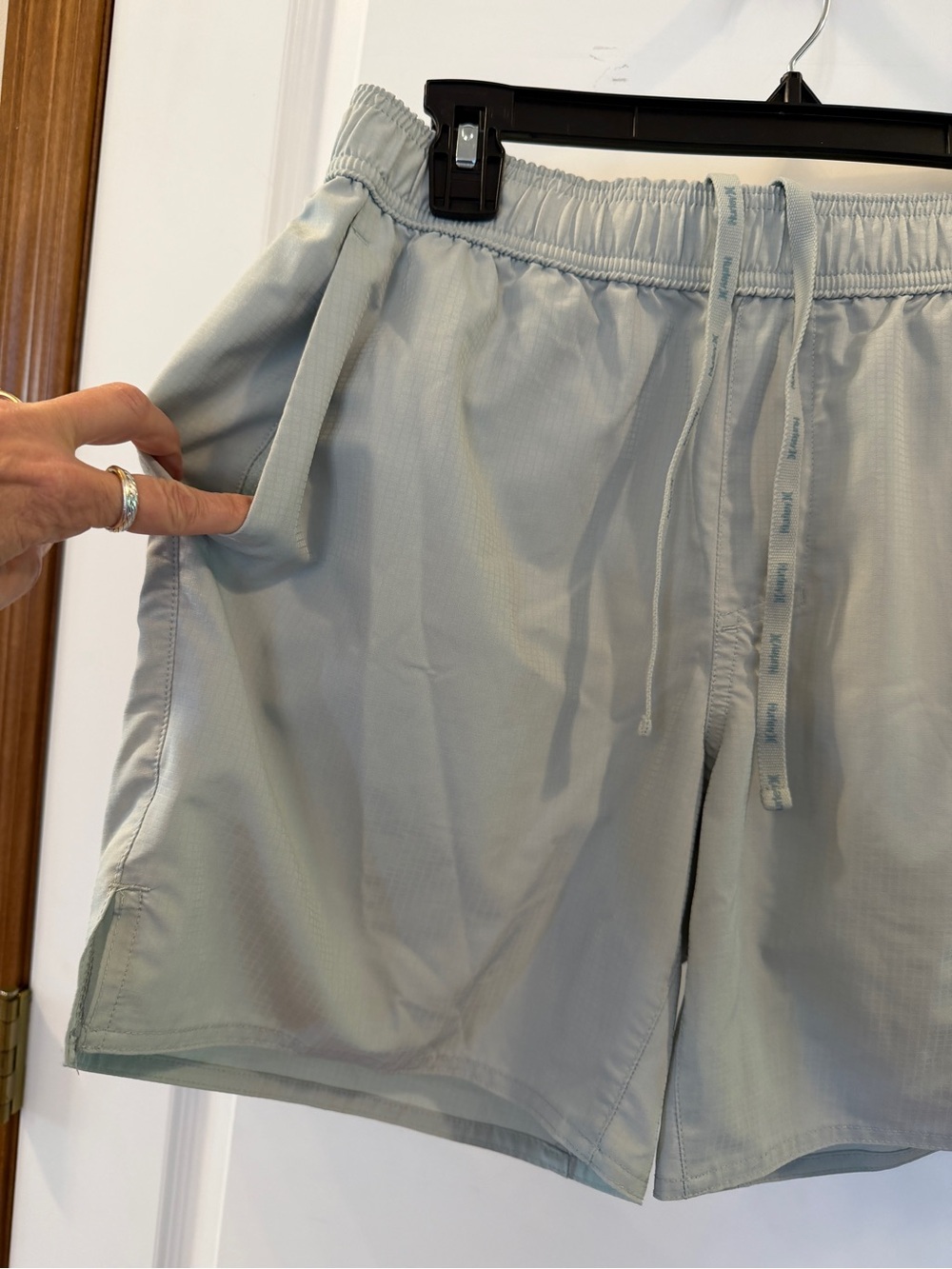 Hurley Light Sage Green Men’s Hybrid Shorts - Picture 3 of 8